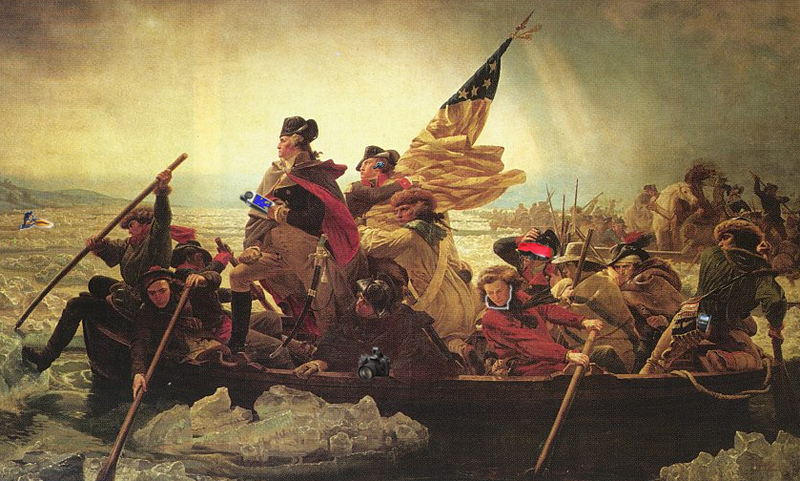 Illustration for article titled 106 Historical Scenes Rendered Hilariously Inaccurate by Technology
